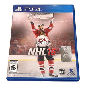 NHL 16 Sony PlayStation 4 PS4 Hockey Video Game EA Sports Complete Rated E10+